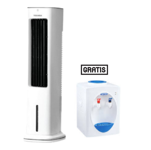 TOSHIBA AIR COOLER FAEZ60ID GRATIS MIYAKO PORTABLE WATER DISPENSER WD189H | 1 - Login Megastore